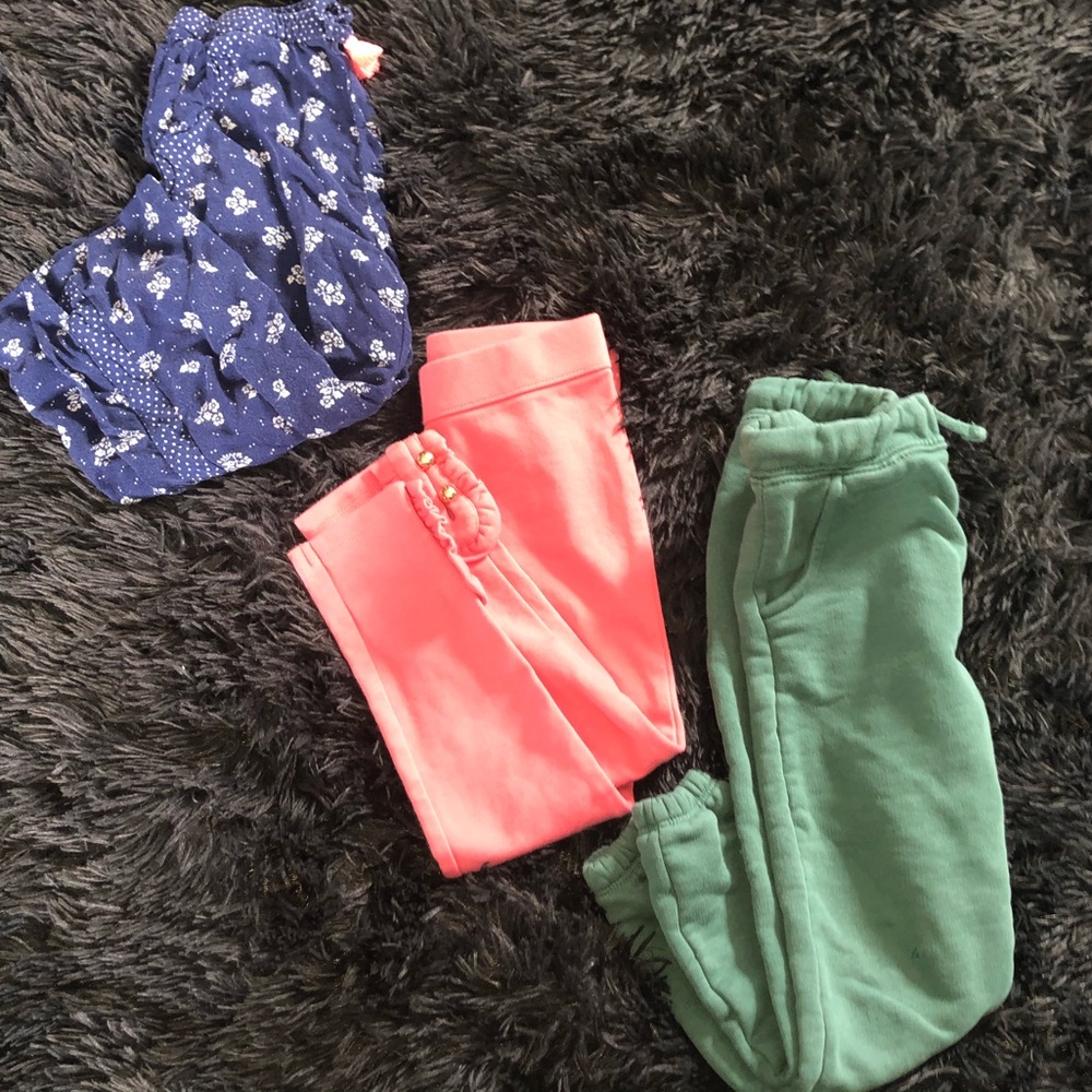 Girl’s Size 4 Bottoms Pants Bundle Lot